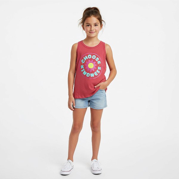 Regata Menina Linda Estampada Juvenil