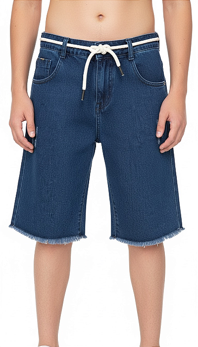 Bermuda com Cordão Desfiado – Ref. 35