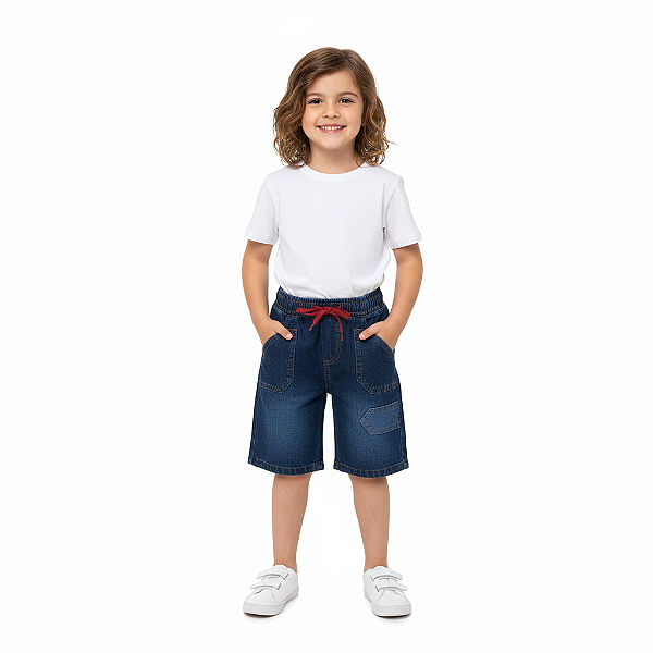 Bermuda Jeans Seta Infantil - Ref. 19