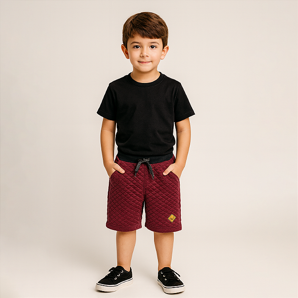 Bermuda Matelassê Infantil