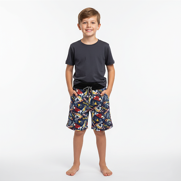 Bermuda Moletim Estampada