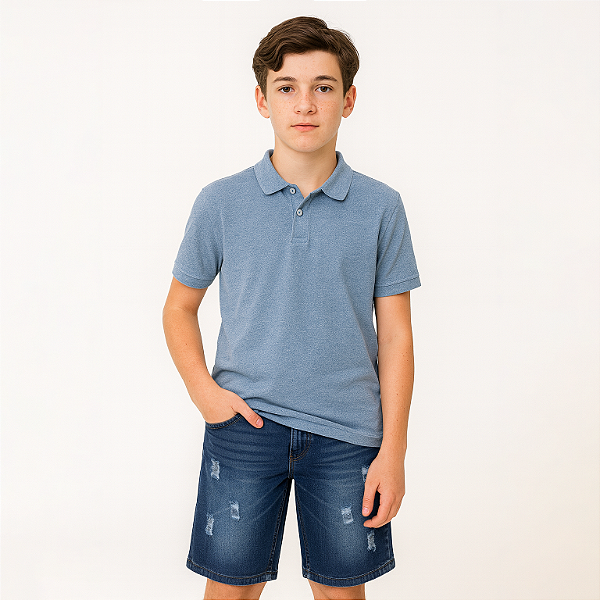 Bermuda Jeans Tradicional – Ref. 35