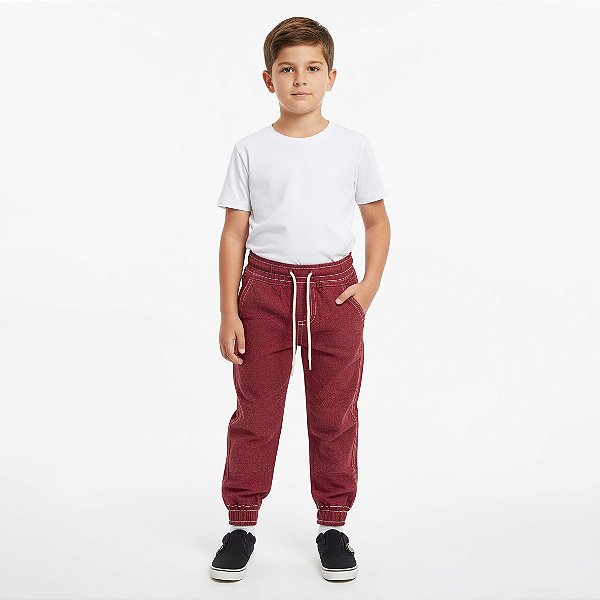 Calça Jogger Infantil Lisa