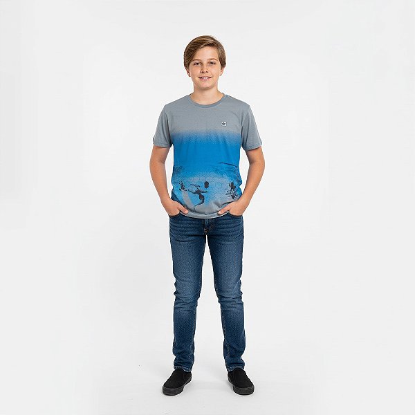Camisa Degradê Juvenil
