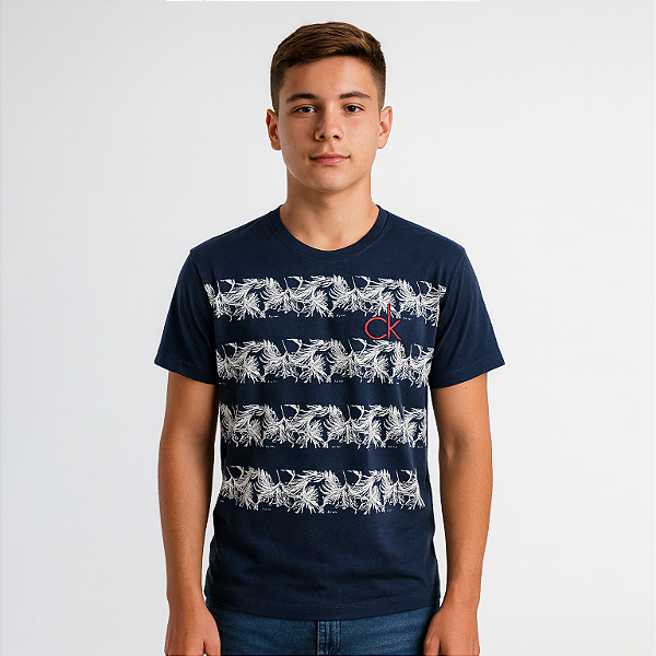 Camisa Floral Juvenil