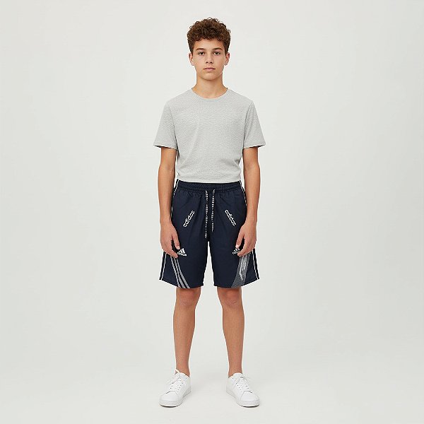 Bermuda Tactel 4 Cabo Estampada Juvenil