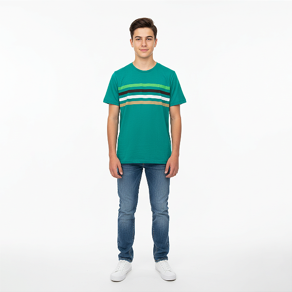 Camisa Listrada Juvenil