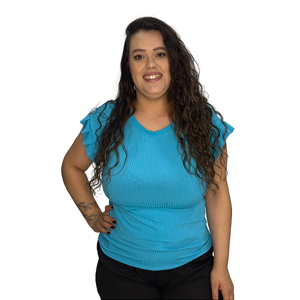 Blusa Canelado Plus – Ref. 05