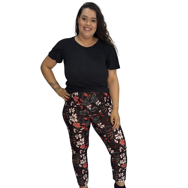 Calça Liganete com Ribana