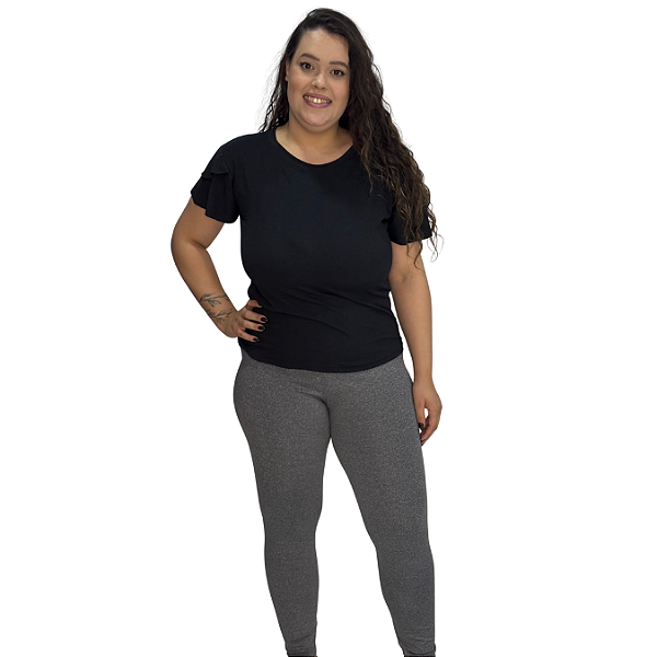 Calça Suplex – Cinza | Plus Size