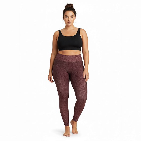 Calça Suplex Estampada | Plus Size