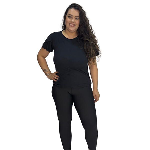 Calça Suplex Preta | Plus Size