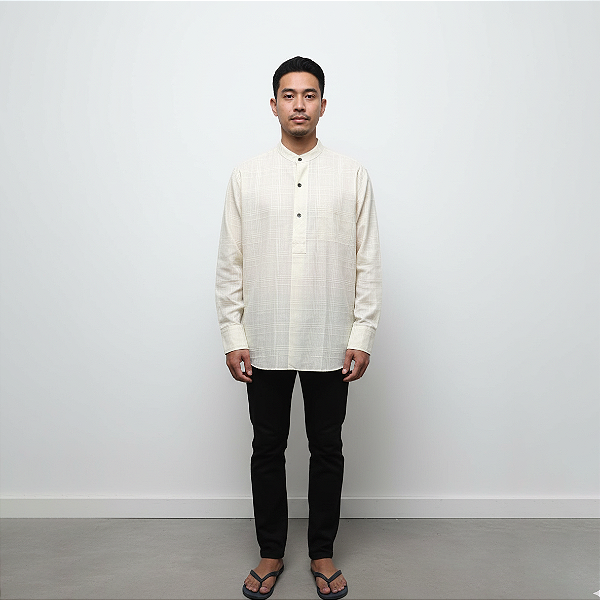 Camisa Adulto com Botão