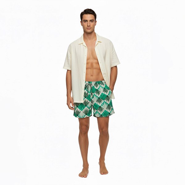 Bermuda Tactel 4 Cabo Estampada