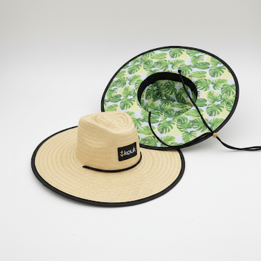 Chapéu de Palha Estampado