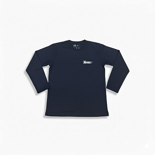 Camisa Manga Longa Juvenil Plaquinha