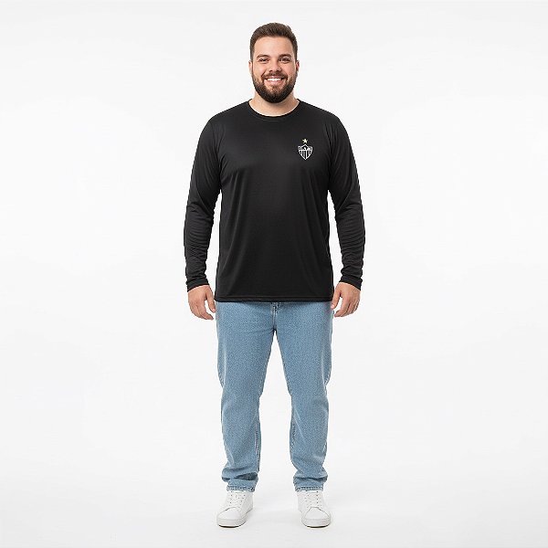 Camisa Manga Longa Galo Plus Size Adulto