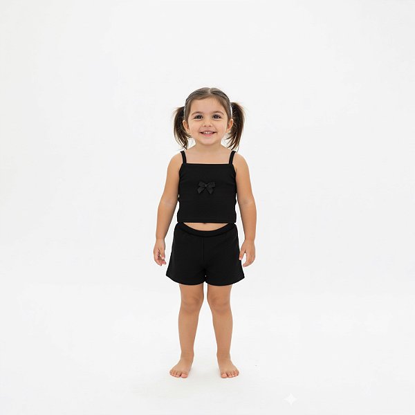 Conjunto Crepe Infantil