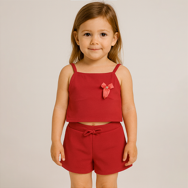 Conjunto Crepe Infantil – Ref. 22