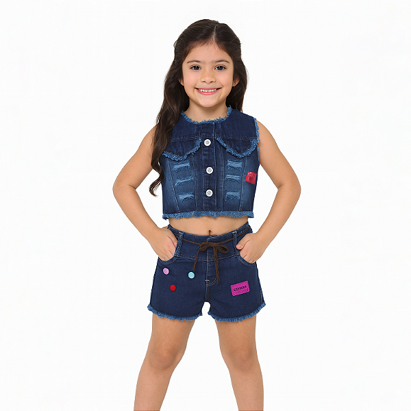 Conjunto Jeans Infantil – Ref. 3168