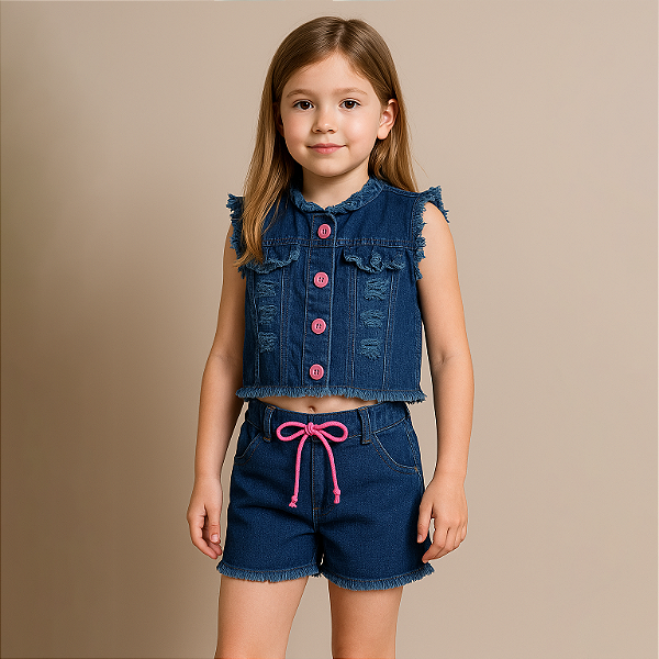 Conjunto Jeans Infantil – Ref. 3163