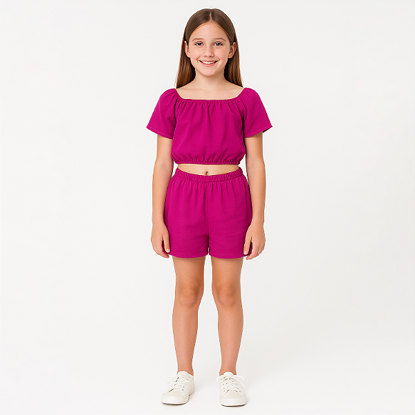 Conjunto Duna Juvenil com Short