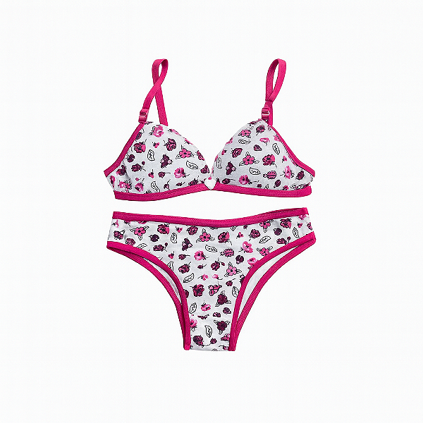 Conjunto Menina Moça com Bojo – Juvenil