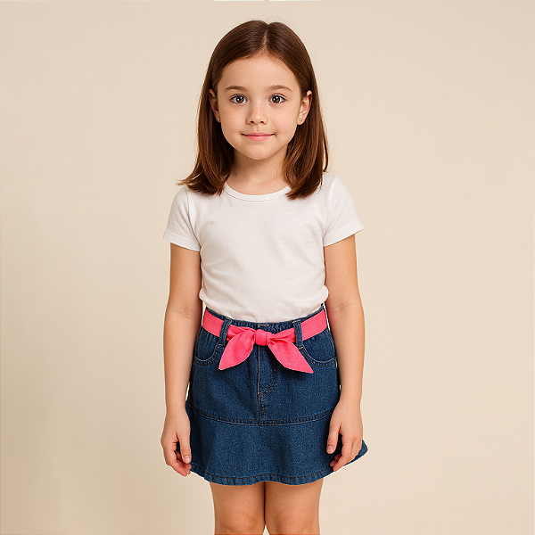 Saia Jeans Infantil – Cód. 50