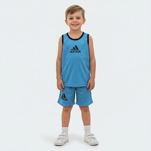 Conjunto Adidas Liso Infantil