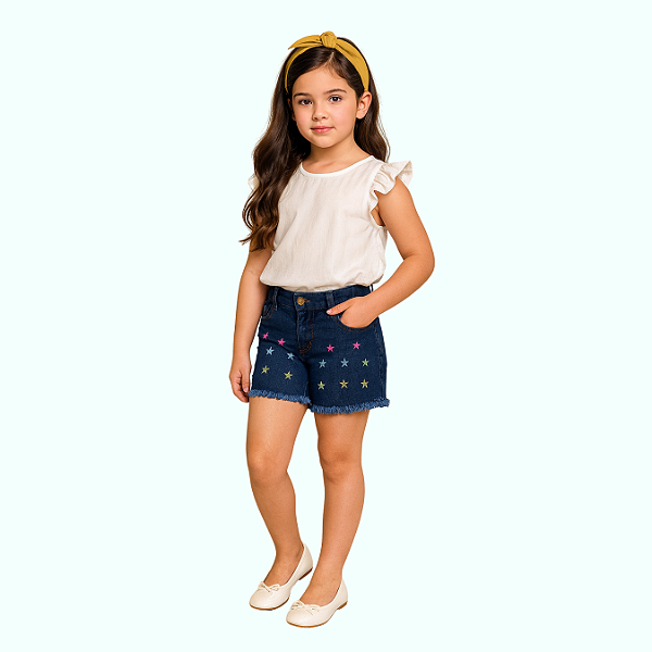 Short Jeans Infantil - Ref. 42
