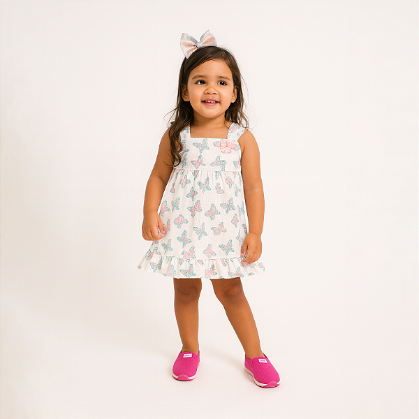 Vestido Floral Infantil –  Ref. 05