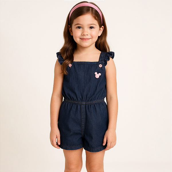 Macaquinho Jeans Infantil – Ref. 43
