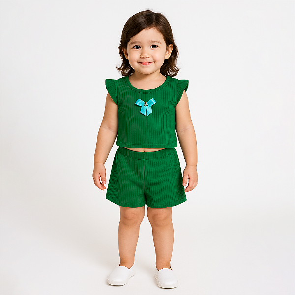 Conjunto Canelado Infantil – Ref. 33