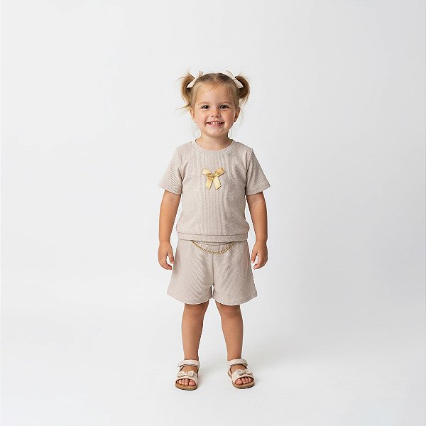 Conjunto Canelado Infantil – Ref. 74