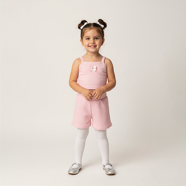 Conjunto Canelado Infantil – Ref. 79