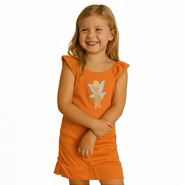 Vestido Canelado Infantil – Ref. 81