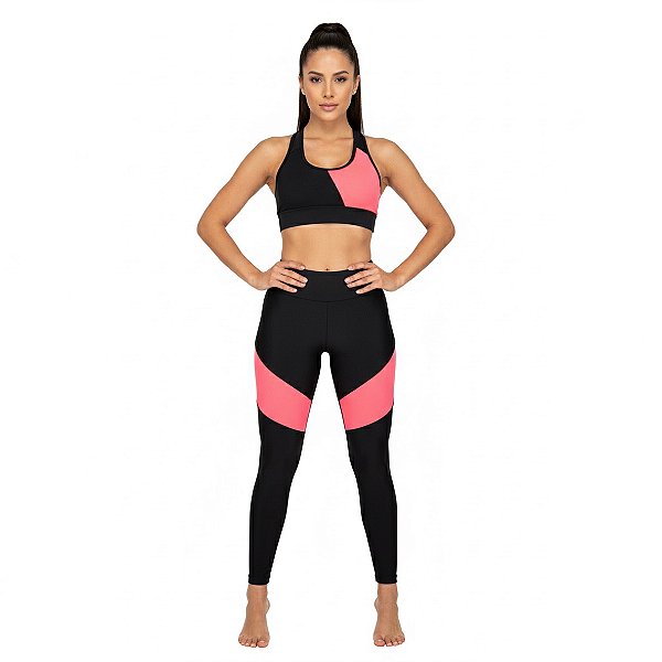 Conjunto Academia Calça com Bojo
