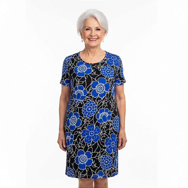 Vestido Liganete com Manga