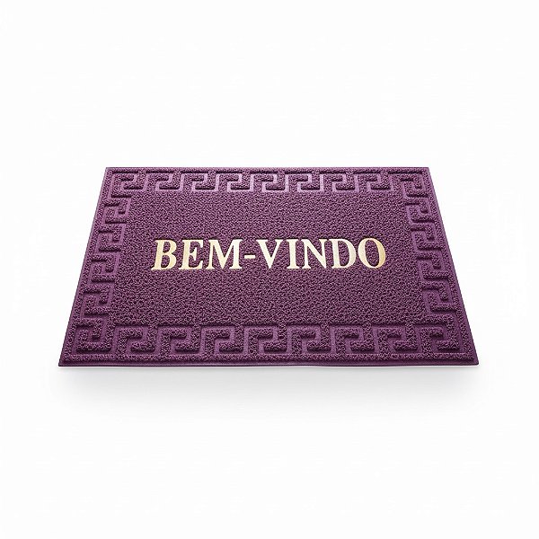 Tapete “Bem-Vindo” Emborrachado