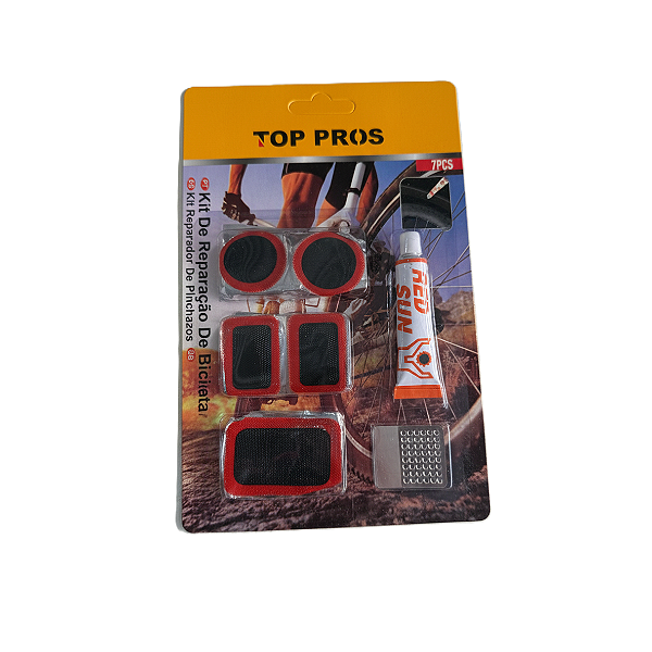 Kit Reparação de Bicicleta – 7 Peças