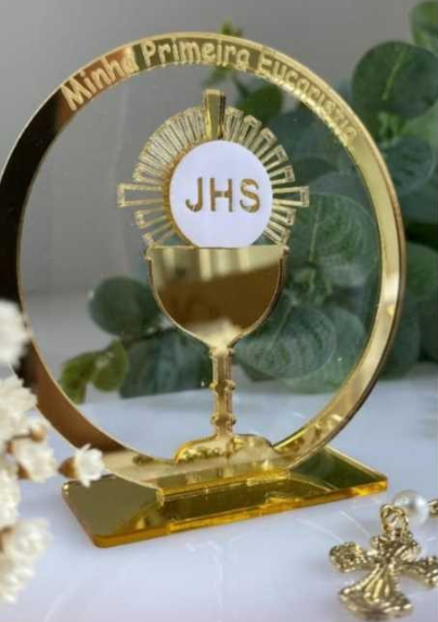 Topo de bolo Primeira Eucaristia