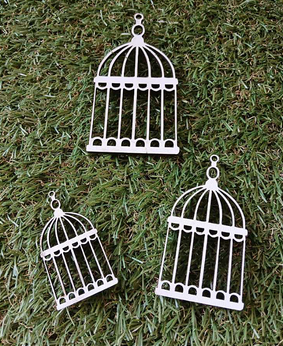 Aplique Gaiola - 50 Unidades Sortidas