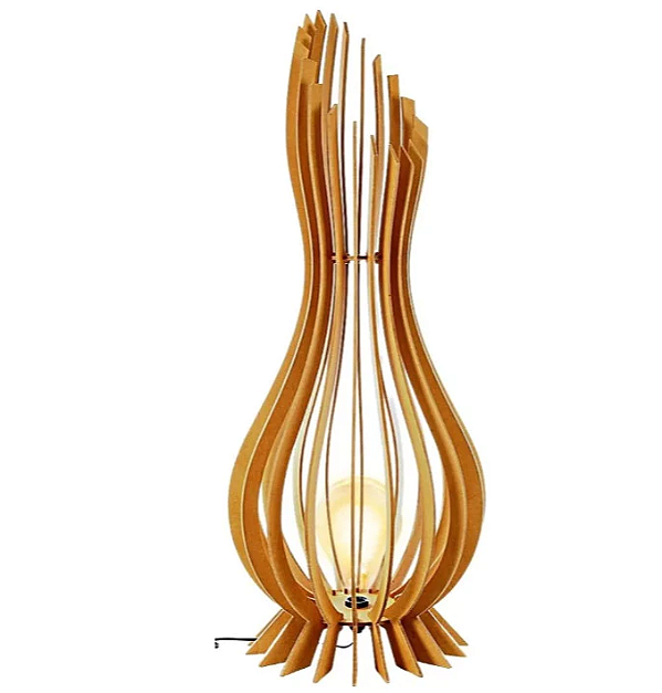 Luminária De Chão Santa Barbara Mdf 60cm