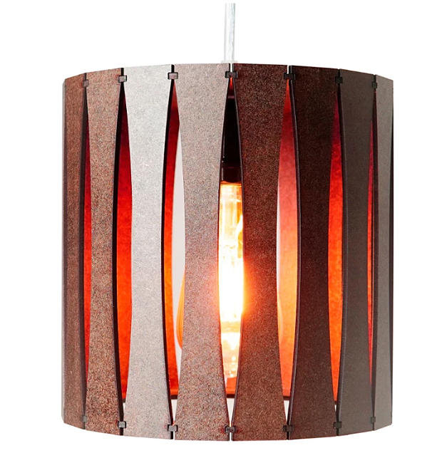 Luminária de Teto Pendente em Madeira MDF - Elegância e Estilo para sua Decoração