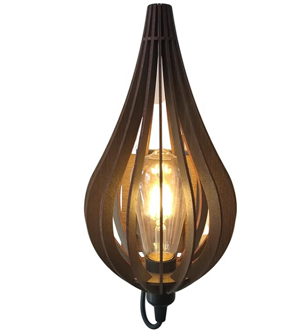 Arandela Luminária de Parede Gota 16x30cm - Design Elegante e Moderno