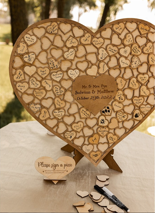 Quadro de Assinaturas Big Day - Lembrança Personalizada