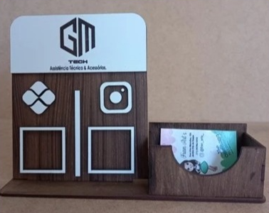 Placa Display e Porta-Cartão GM Tech