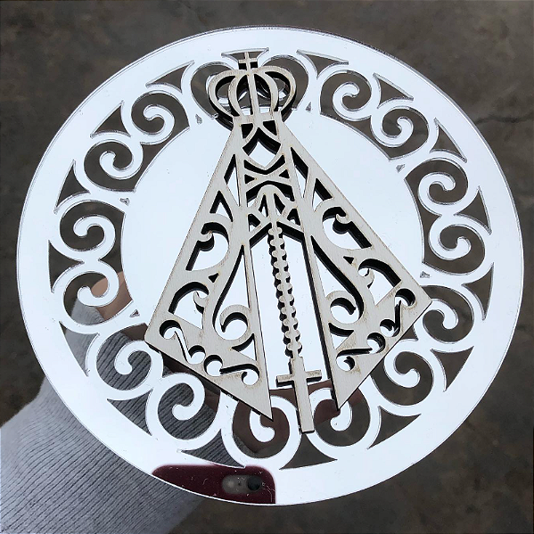 Nossa Senhora Aparecida Decoração MDF Acrílico