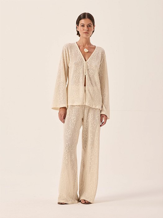 calça reta frescor PANÔ