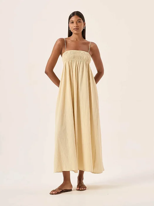 vestido ipa areia PANÔ